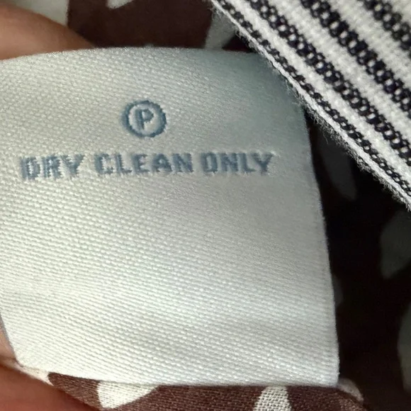 Boden Pinstripe Navy White Cotton Blazer Tuxedo Style Classic Office Preppy Sz 6 - Picture 10 of 10